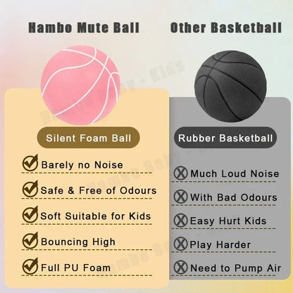 Hush Indoor Silent Foam Basketball