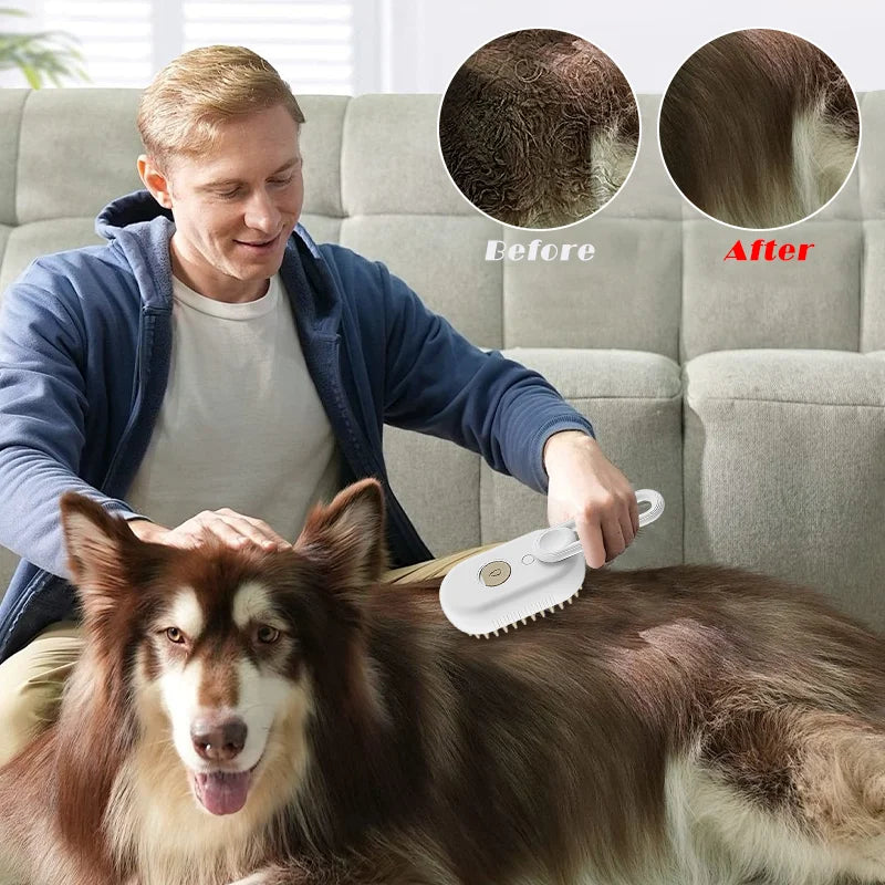 BOGO Special - Buy 1 Get 1 Free - 3-in-1 Pet Grooming Brush