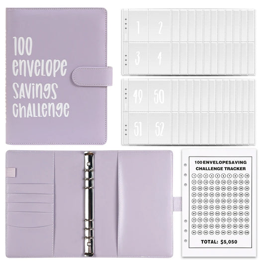 100 Envelope Savings Challenge Journal