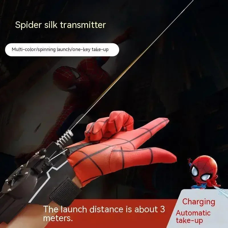 Spiderman Wrist Launcher Toy w Glove