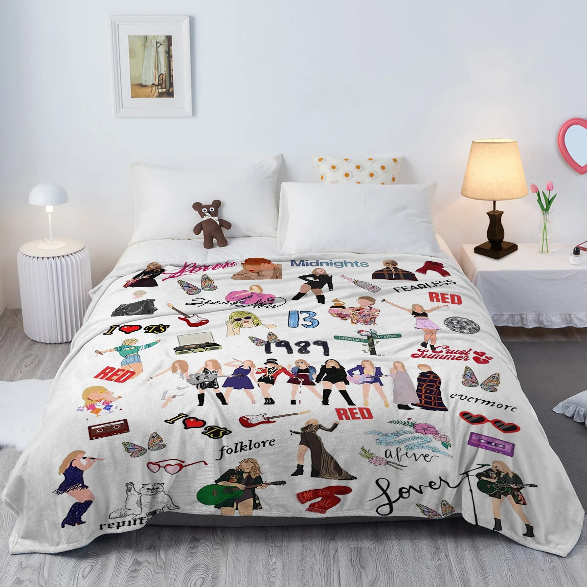 Swiftie Superfan Fleece Blanket