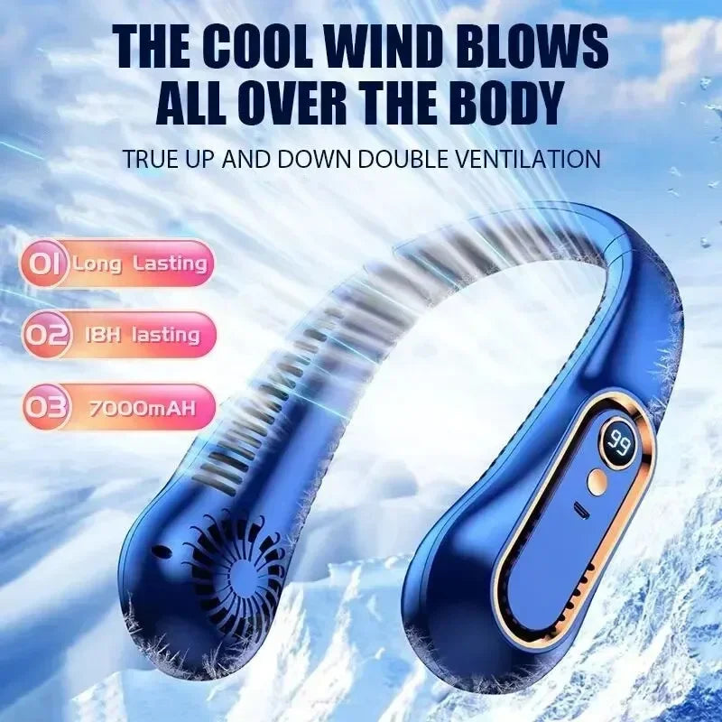 Turbo Bladeless Neck Fan