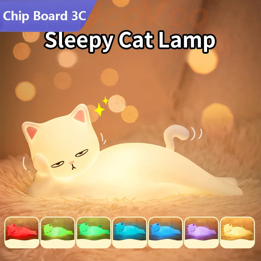 CritterGlow Companions™  Sleepy Cat Edition