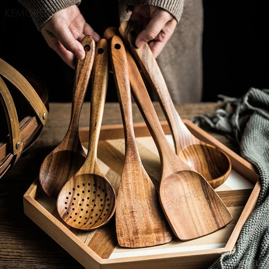 Thailand Teak Kitchen Tools