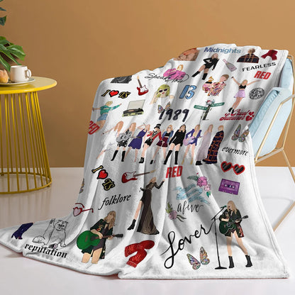 Swiftie Superfan Fleece Blanket