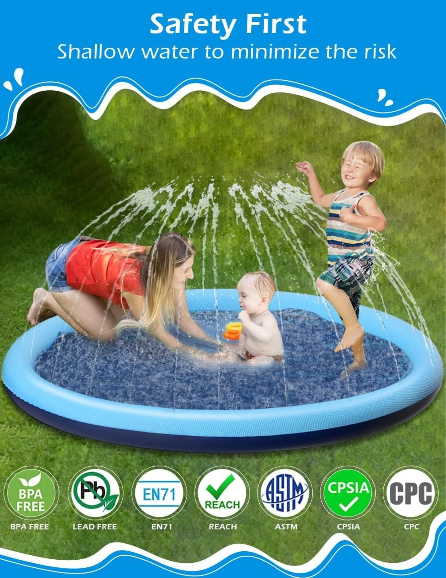 SplashPad™ Pet & Kids Water Mat