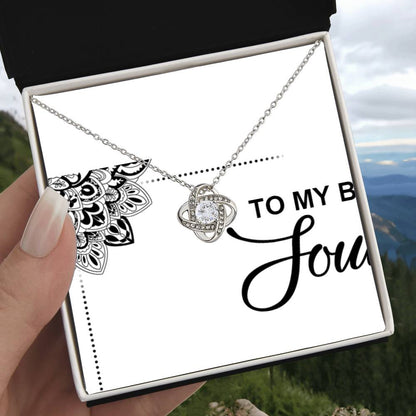 To My Beautiful Soulmate | I Love You, Forever & Always - Alluring Beauty necklace