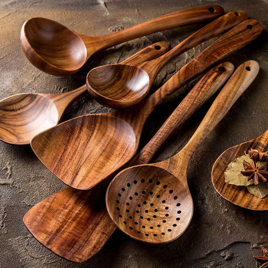 Ella's Teak Kitchen Tools