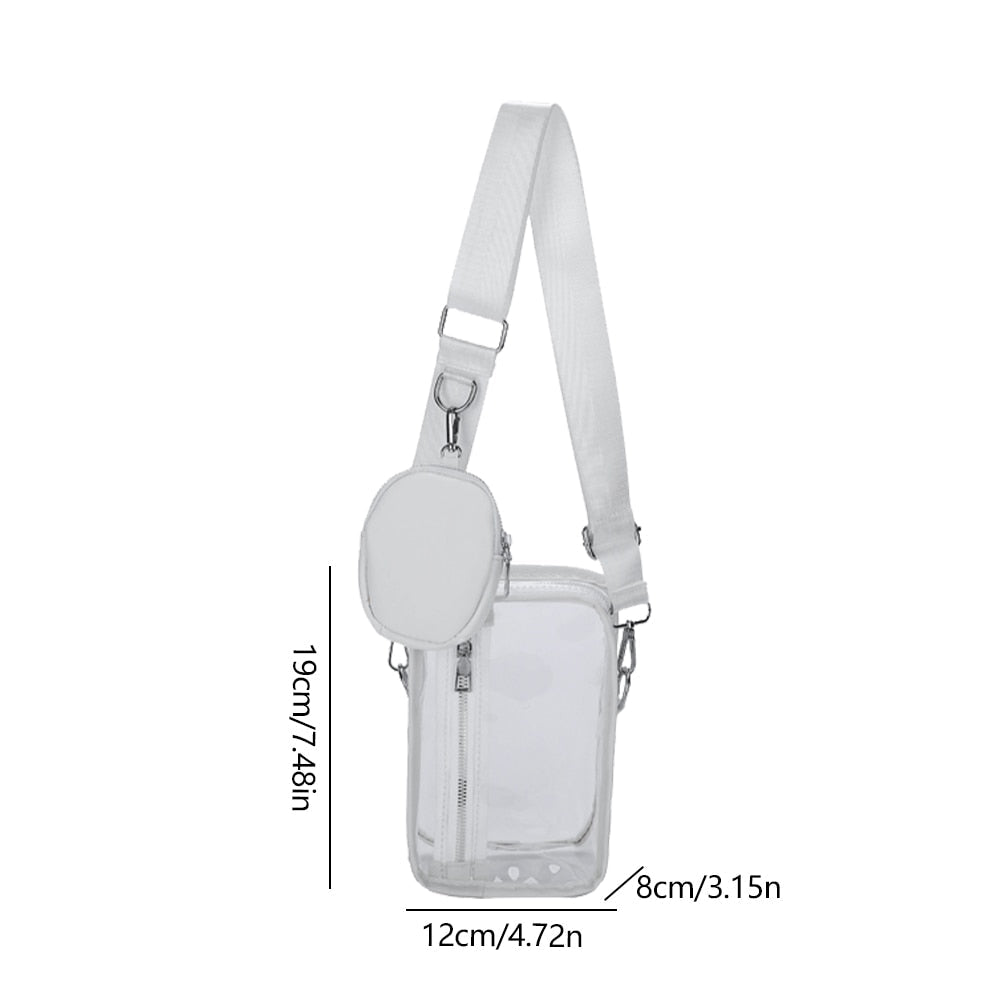 Clear Stadium Sling Bag