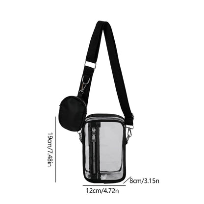 Clear Stadium Sling Bag