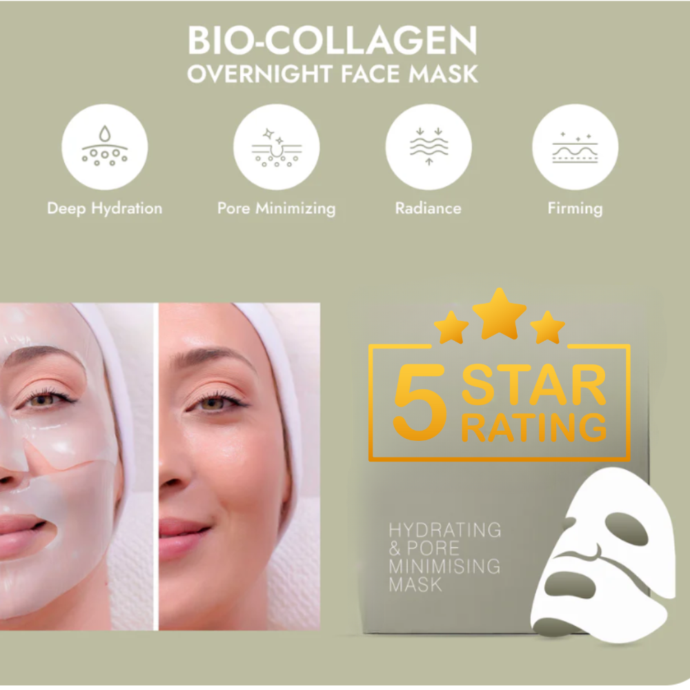 RadiantGlow Collagen Mask