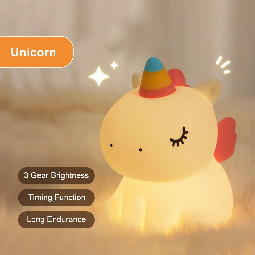 CritterGlow Unicorn Night Light